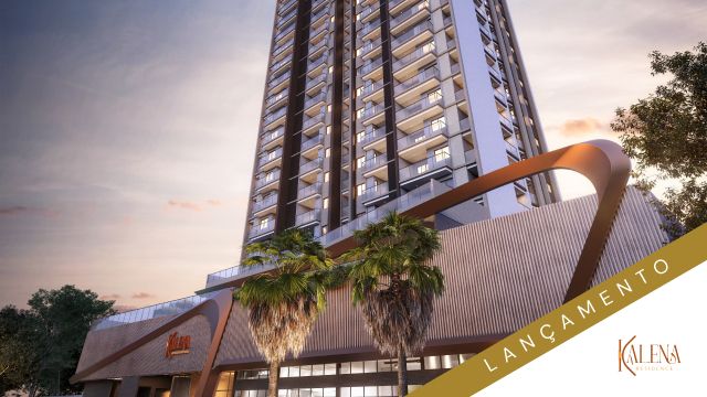 Fachada de KALENA RESIDENCE em Jockey de Itaparica, Vila Velha